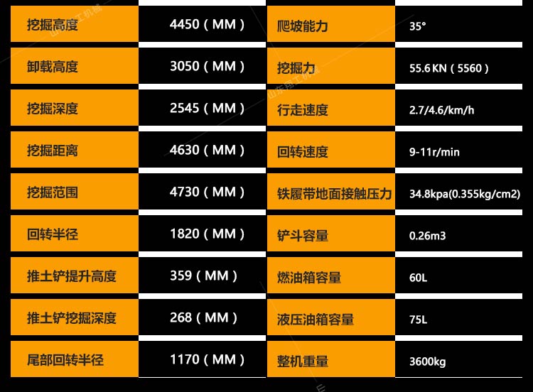 35型小型挖掘機